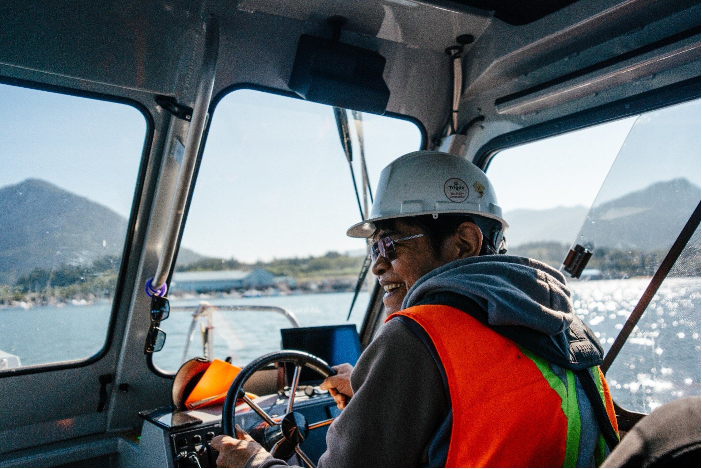 Gitxaala Environmental Services boat and operator near Prince Rupert BC.